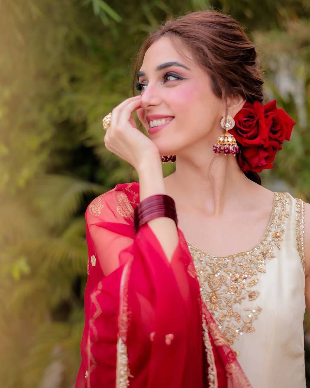 Elegant Chinon Designer Sharara Suit with Sequence Work