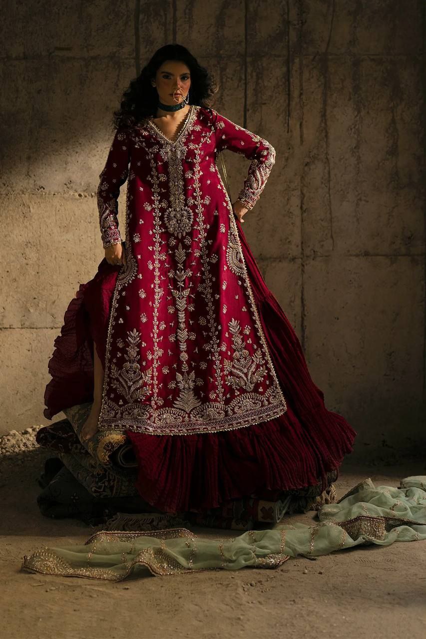 Faux Georgette Embroidered Lehenga Set with Dupatta