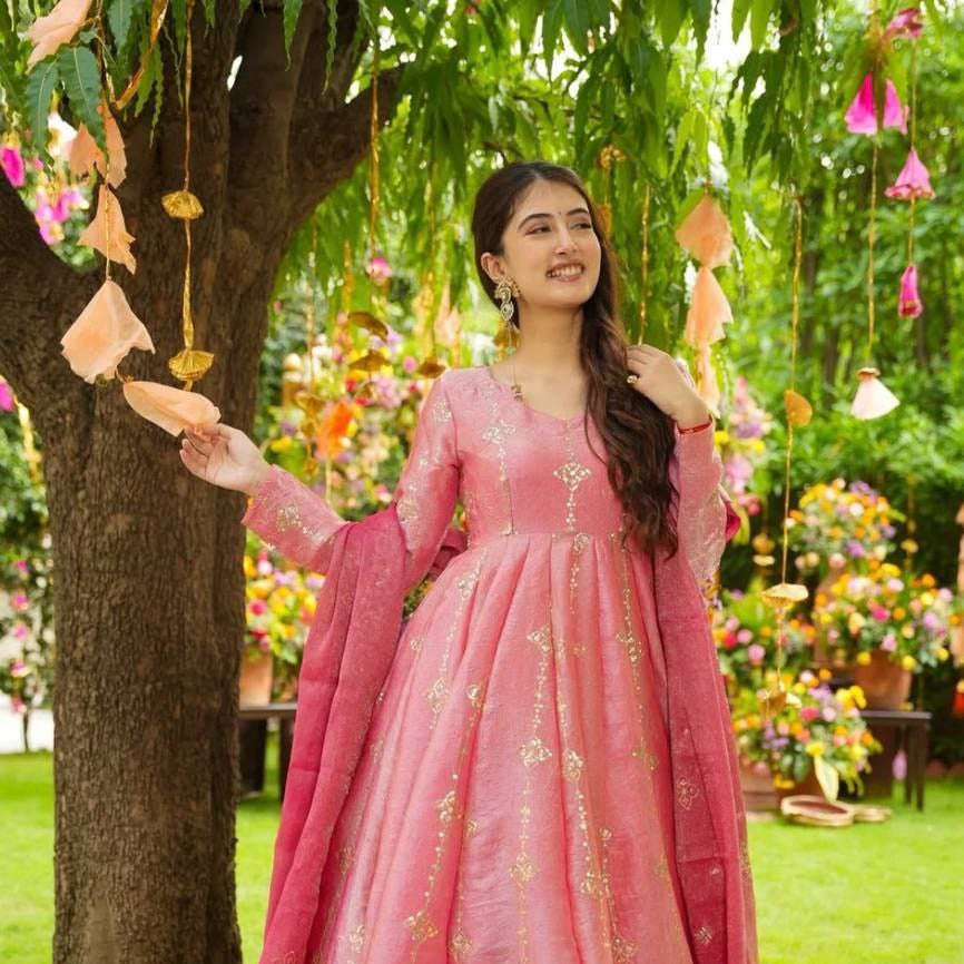 Premium Heavy Silk Women’s Fully Stitched Embroidered Party Suit
