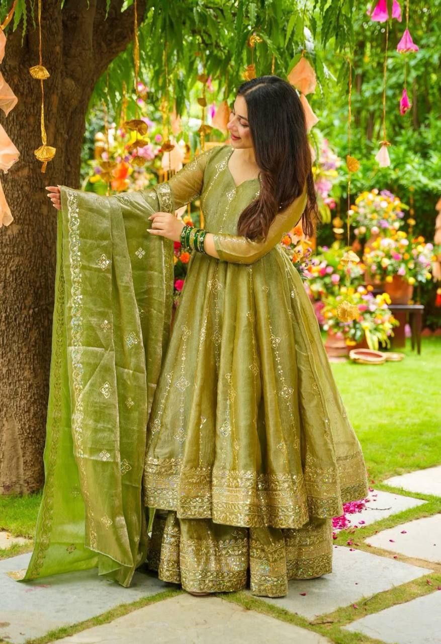 Premium Heavy Silk Women’s Fully Stitched Embroidered Party Suit