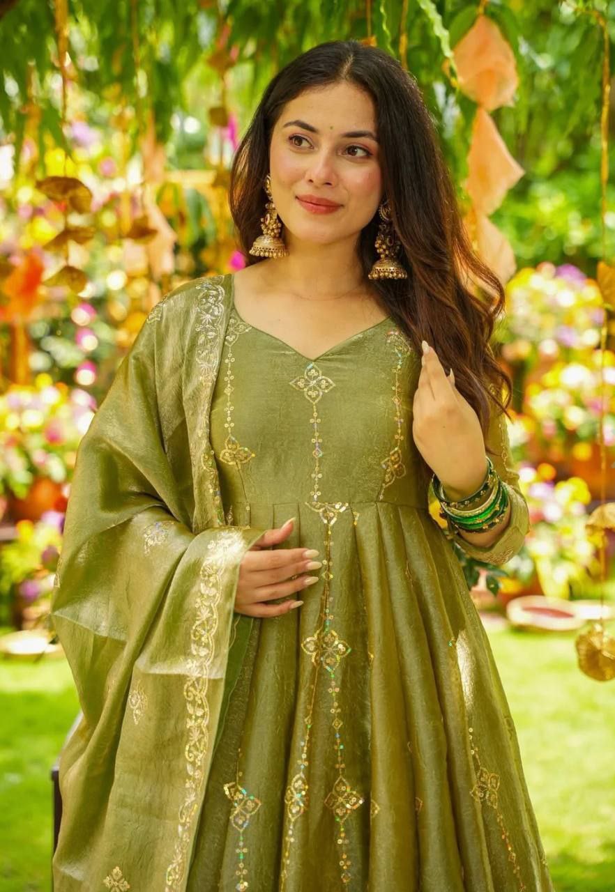 Premium Heavy Silk Women’s Fully Stitched Embroidered Party Suit